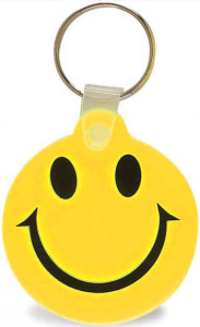 Promotional Key Chains: Smiley Face Shaped Keychains